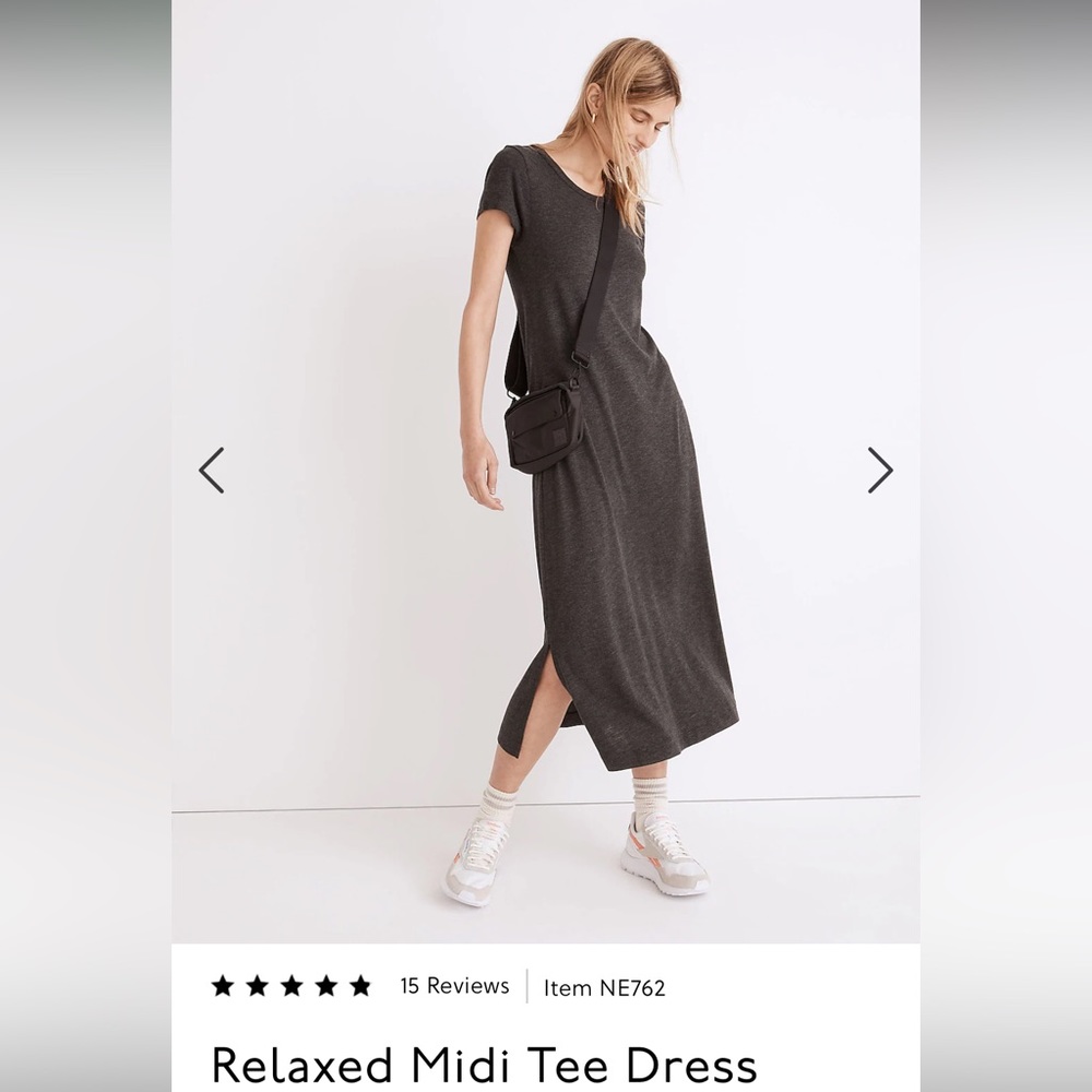 Madewell Relaxed Midi Tee Dress